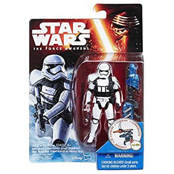 【中古】【輸入品・未使用】スターウォーズ/フォースの覚醒 ハズブロ 3.75インチ ベーシックフィギュア ファーストオーダー ストームトルーパー スクアッドリーダー / STAR