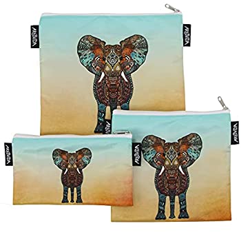 【中古】【輸入品・未使用】[アートオブランチ]Art of Lunch Reusable Sandwich & Snack Baggies by Set of 3 Designer Sandwich Bags A Partnership with [並行輸入品]｜スカイマーケットプラス
