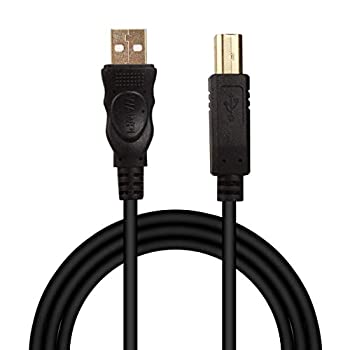 【中古】【インポート品・未当て嵌める】wawpi金メッキUSB 2.0有線テレビ???A - to b-male???印刷工/ scanner-25フート( 8米突)