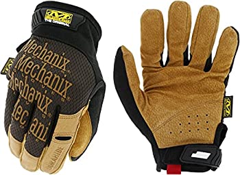【中古】【輸入品・未使用】メカニクスウェア(Mechanix Wear) ドュラハイド オリジナル レザー 本革 M ブラウン/ブラック LMG-75-009 EN388適合:4111X 洗濯可