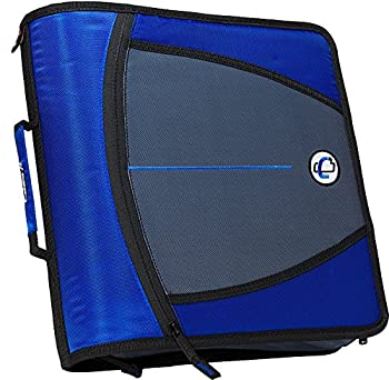 【中古】【輸入品・未使用】Case-it 強力ジッパー式バインダー厚さ3インチ ネオンブルー D-147-NEOBLU Single [並行輸入品]｜スカイマーケットプラス