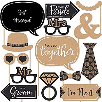 【中古】【輸入品・未使用】Better Together???ウェディング写真ブース小道具キット???20カウント|スカイマーケットプラス