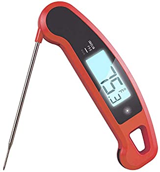 【中古】【インポート品・未当て嵌める】Lavatools Javelin PROうしろ側点火装置付き添い人離れわざ デジタル 羶肉体温計 赤いこと Lava