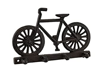 【中古】【輸入品・未使用】Cast Iron自転車テーマフックラック