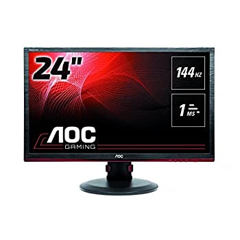 【中古】【インポート品・未当てはめる】AOC G2460PF 24-Inch Free Sync Gaming LED Monitor%ｶﾝﾏ% Full 固定ディスク (1920 x 1080)%ｶﾝﾏ% 144hz%ｶﾝﾏ% 1ms [並行輸入品]