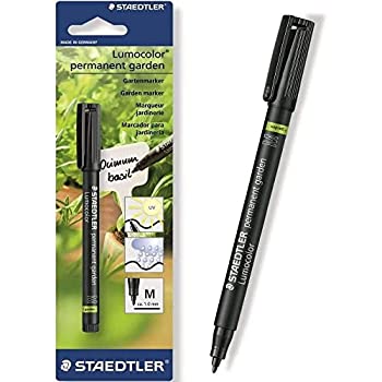 【中古】【輸入品・未使用】STAEDTLER ガーデンマーカーペン 永続的なアウトドアマーカー 2本パック