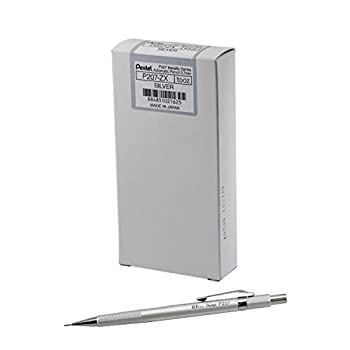 【中古】【輸入品・未使用】Pentel P205BP-K6 シャープペンシル 0.5mm ブラックバレル 1パック 0.7 mm シルバー