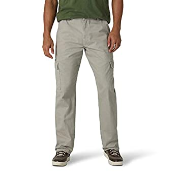 【中古】【輸入品・未使用】Wrangler オーセンティクス メンズ クラシック カーゴツイルパンツ US サイズ: 42W x 32L カラー: ベージュ