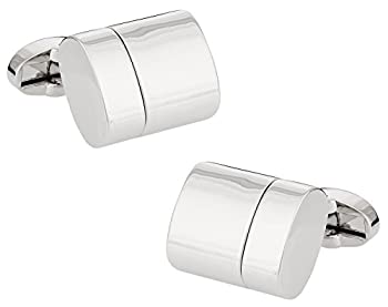 【中古】【輸入品・未使用】Cuff-Daddy実用的 USBフラッシュドライブ 合計32GB 銀 カフスボタン 収納ボックス付き
