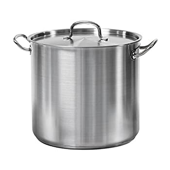 【中古】【輸入品・未使用】Tramontina ProLine 24 Qt. Stainless Steel Covered Stock Pot by MegaDeal