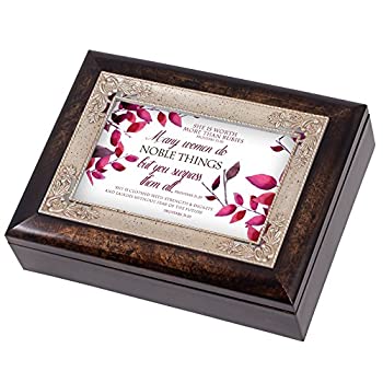 【中古】【輸入品・未使用】Cottage Garden レディース Noble Things バールウッドジュエリーオルゴール アメイジンググレース|スカイマーケットプラス