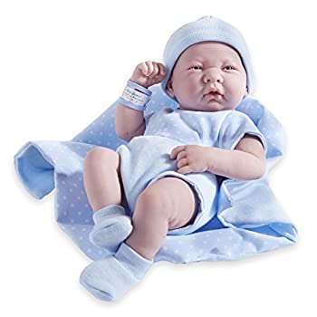 【中古】【輸入品・未使用】輸入ジェーシートイズ赤ちゃんおままごと JC Toys Berenguer Boutique La Newborn 14-Inch Life-Like Real Boy Doll 9 Piece Gift Set%ｶﾝﾏ% Blue｜スカイマーケットプラス