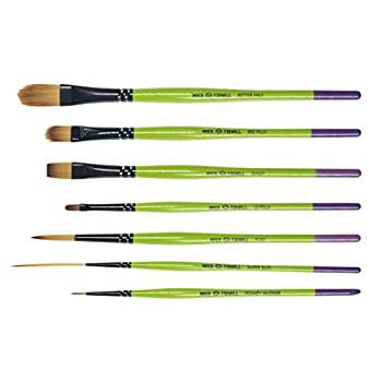 【中古】【輸入品・未使用】Andrew Mack/Sarah And Jeral Tidwell Monster Stix 7 Brush Set by Andrew Mack Brush