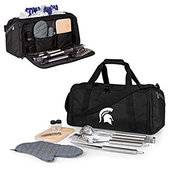 【中古】【輸入品・未使用】NCAA Michigan State Spartansピクニック時間BBQキットCooler Tote withバーベキュー&アクセサリー