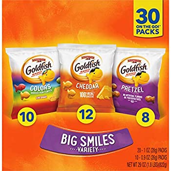 【中古】【輸入品・未使用】ゴールドフィッシュ バラエティーパック Pepperidge Farm Goldfish Variety Pack お菓子、クラッカー (クラシックミックス 30パック)|スカイマーケットプラス