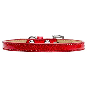 【中古】【輸入品・未使用】Mirage Pet Products Plain Ice Cream Dog Collar%ｶﾝﾏ% Size 8%ｶﾝﾏ% Red [並行輸入品]