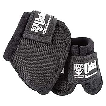 【中古】【インポート品・未当て嵌める】(Medium%ｶﾝﾏ% Black) - Cashel No Turn Bell Boots for Horses%ｶﾝﾏ% Equine - Pair - All Sizes%ｶﾝﾏ% XX-Small X-Small%ｶﾝﾏ% Small%ｶﾝﾏ% Mini%ｶﾝ