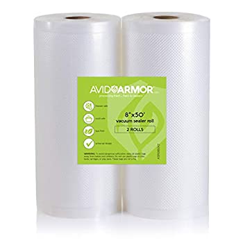 【中古】【輸入品・未使用】2 Large 8 x 50' Commercial Food Vacuum Sealer Bag Rolls BPA Free & Sous Vide Safe Avid Armor (8 x 50FT LARGE) by Avid Armor 17,925円