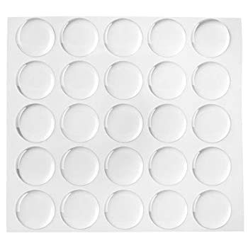 【中古】【インポート品・未当てはめる】Beadaholique 100-Piece Epoxy Stickers for Bottle Cap Pendants%ｶﾝﾏ% 1-Inch%ｶﾝﾏ% Clear [並行輸入品]