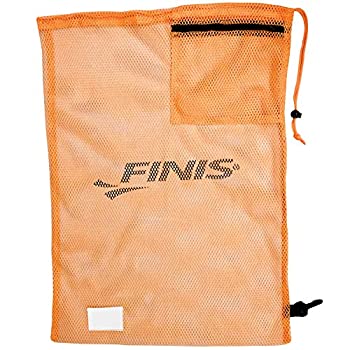 【中古】【輸入品・未使用】(Large%ｶﾝﾏ% Peach) - FINIS Mesh Gear Bag