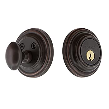 【中古】【インポート品・未当てはめる】Nostalgic Warehouse 703930クラシックロゼットSingle主柱デッド雄螺旋でTimelessブロンズ、