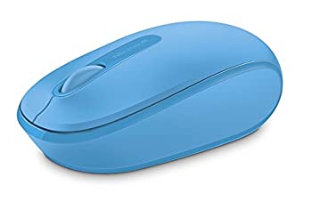 【中古】【インポート品・未当て嵌める】Microsoft Wireless Mobile Mouse 1850 - Cyan Blue [並行輸入品]