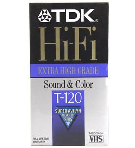【中古】【インポート品・未当て嵌める】TDK T120HF Hi-Fi VHS tape (120 minutes) [並行輸入品]