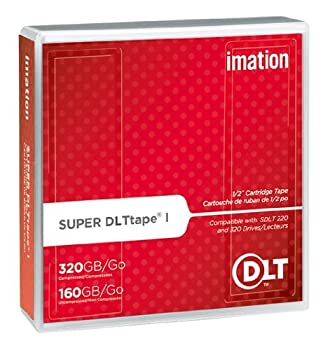 【中古】【輸入品・未使用】Imation 16260 Super DLT I 110/220GB%ｶﾝﾏ% 160/320GB Data Tape Cartridge for SDLT 220/320 Drives [並行輸入品]