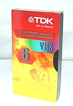 【中古】【インポート品・未当て嵌める】TDK T-120 VHS Cassette - 6 Hour [並行輸入品]