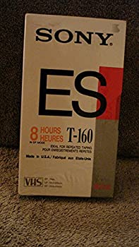 【中古】【輸入品・未使用】SONY ES T-160 VHS Tape [並行輸入品]