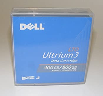 【中古】【輸入品・未使用】DELL 0HC591 Ultrium LTO-3 Data Cartridge Backup Tape 400GB/800GB [並行輸入品]