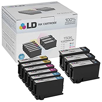 【中古】【インポート品・未当て嵌める】LD ? Lexmark Compatible 150XL Bulk Set of 9 High Yield Ink Cartridges: 3 Black \u0026 2 each of Cyan%ｶﾝﾏ% Magenta and Yellow [並行輸入品]