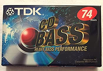 【中古】【インポート品・未当てはめる】TDK CD Bass Audiocassette 74 時間 [並行輸入品]