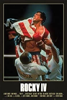 楽天市場】ロッキー 映画ポスター 木製アートフレーム付 シルベスター