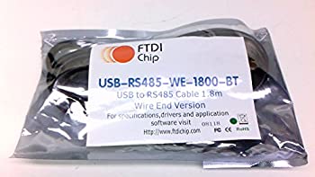 【中古】【輸入品・未使用】FTDI Chip USB to RS485シリアルコンバータケーブル USB-RS485-WE-1800-BT