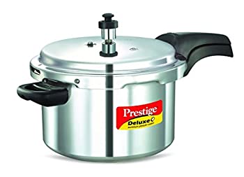 【中古】【輸入品・未使用】Prestige Deluxe Aluminum Pressure Cooker%ｶﾝﾏ% 5-Liter [並行輸入品]