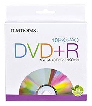 【中古】【輸入品・未使用】Memorex DVD Recordable Media - DVD+R - 16x - 4.70 GB - 10 Pack Paper Sleeve [並行輸入品] 9,125円