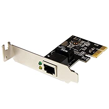 【中古】【輸入品・未使用】StarTech.com Low Profile 1-Port PCI Express PCIe Gigabit NIC Server Adapter Network Card (ST1000SPEX2L) [並行輸入品] 10,387円
