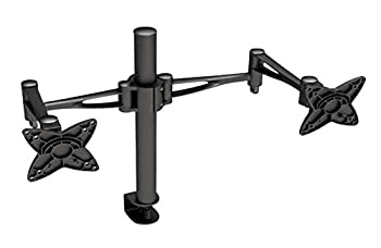 【中古】【輸入品・未使用】OSD Audio TSM-T9 Home and Office Dual Arm Desk Mount for Dual 13-inch to 23-inch Monitors [並行輸入品]