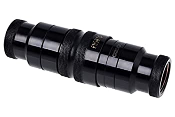 【中古】【輸入品・未使用】Alphacool Eiszapfen HF quick release connector kit G3/8 inner thread with reducing nipple G1/4 - deep black