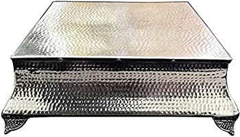 【中古】【輸入品・未使用】NAUTICALMART Silver Wedding Cake Stand 16 %ﾀﾞﾌﾞﾙｸｫｰﾃ%Square