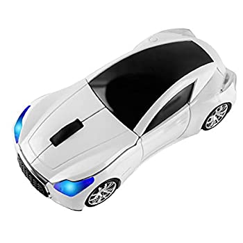 【中古】【インポート品・未当て嵌める】(チュウィ) CHUYI無線電話スポーツカー光学式二十日鼠 電子計算機/ノートパソマイコン用万物の霊長科学技術青写真二十日鼠 白いこと CICM0016-W