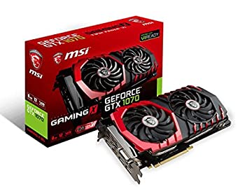 【中古】【インポート品・未当て嵌める】MSI GEFORCE GTX 1070 GAMING X 8G [並行輸入品]