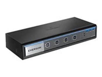 【中古】【インポート品・未当て嵌める】Emerson Network Power Avocent 4-Port Dual-Head HDMI Standard Desktop KVM Switch (SV340H-001) [並行輸入品]