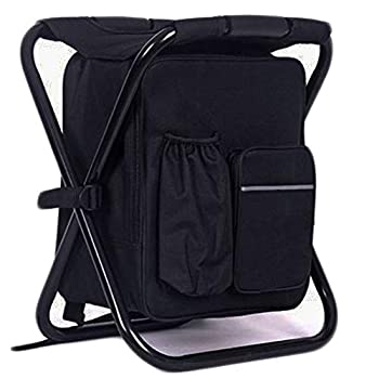 【中古】【輸入品・未使用】Hanerdun 3?in 1バックパックCooler椅子旅行バックパックソフトSidedクーラーバッグアウトドアハイキングイベントビーチ釣りキャンプ ブラック｜スカイマーケットプラス