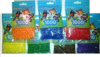 【中古】【輸入品・未使用】Perler ビーズバッグ 7つのベーシックカラーグループ(Dブルー D グリーン レッド オレンジ イエロー パープル ブラウン)