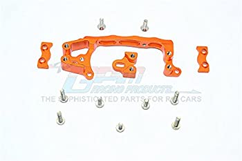 【中古】【輸入品・未使用】RCスペアパーツ Axial SCX10 II Upgrade Parts (AX90046%ｶﾝﾏ% AX90047%ｶﾝﾏ% AXI90075) Aluminum Servo Mount - 1 Set Orange｜スカイマーケットプラス