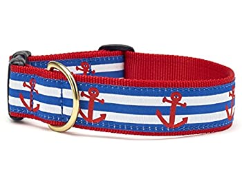【中古】【輸入品・未使用】Up Country EXワイド犬用首輪【Anchors Aweigh 】アンカーズ・アウェイ Extra Wide Collar (L) [並行輸入品]