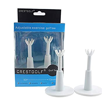 【中古】【輸入品・未使用】ゴルフ範囲ティーAdjustable Golf Tees --- 2pcs perパック