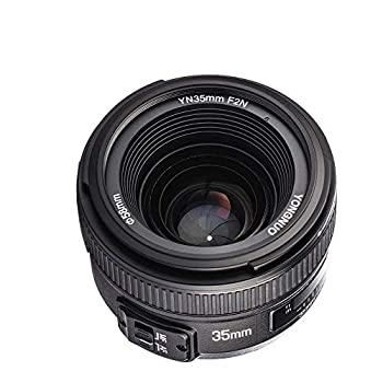 【中古】【輸入品・未使用】YONNUO YN35mm F2ニコンDSLRカメラ用レンズ1：2 AF / MF広角固定/プライムオートフォーカスレンズ｜スカイマーケットプラス